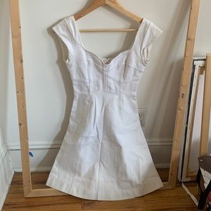 French Connection white summer dress